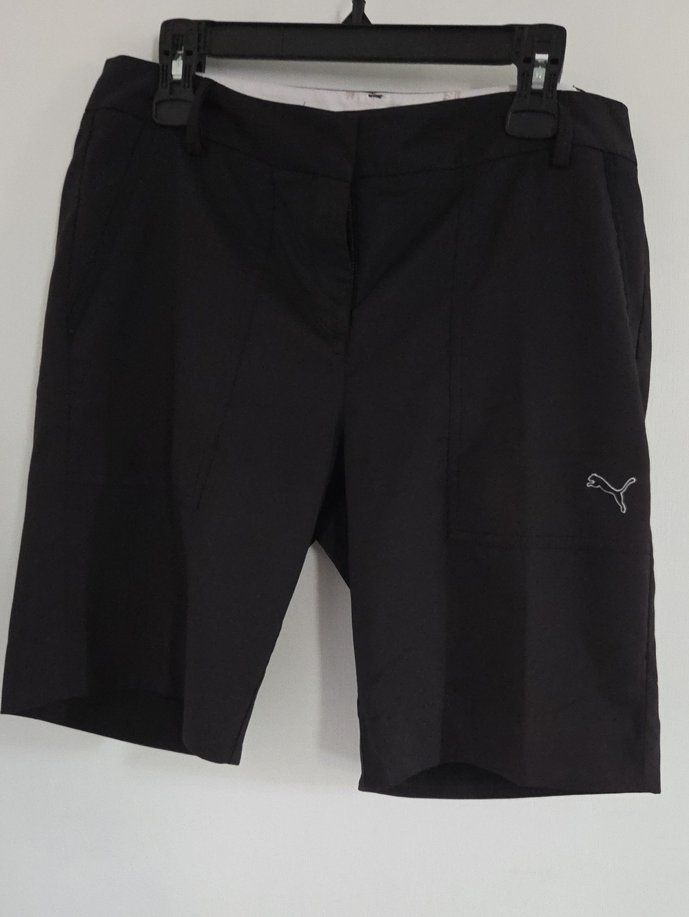 Puma Women's Black Athletic Golf Shorts Size 12 Sportlifestyle